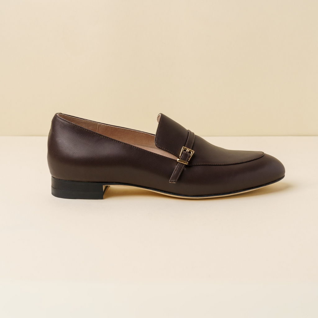 [SAMPLE] Chocolate Brown Calf Leather Loafer