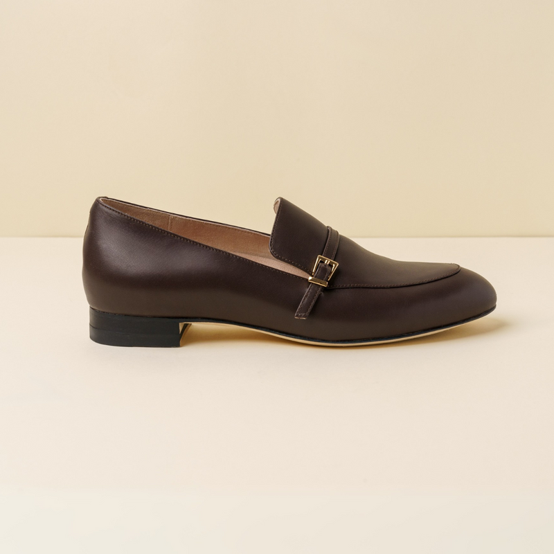 [SAMPLE] Chocolate Brown Calf Leather Loafer