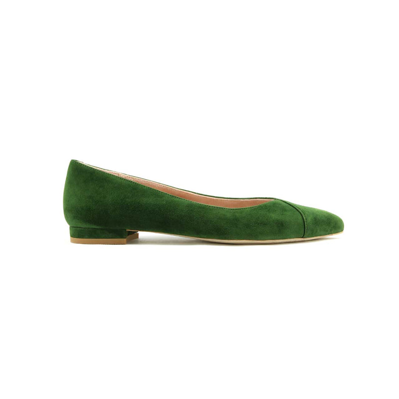 Emerald Suede Forever Flat