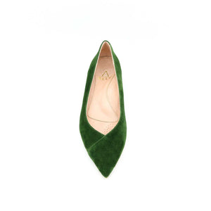 Emerald Suede Forever Flat