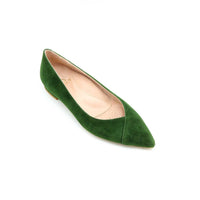 Emerald Suede Forever Flat