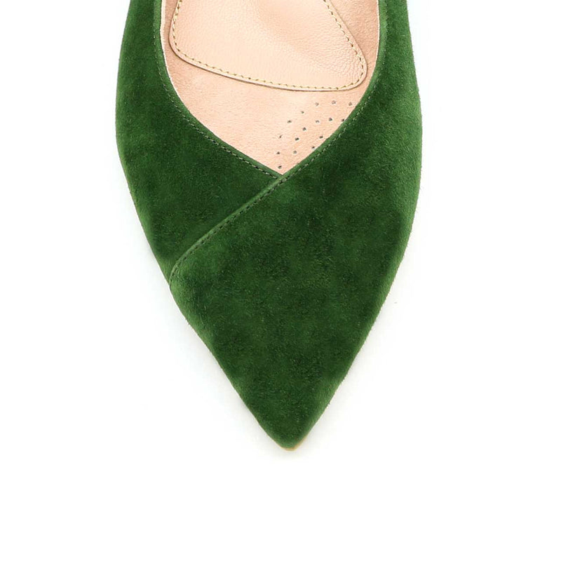 Emerald Suede Forever Flat