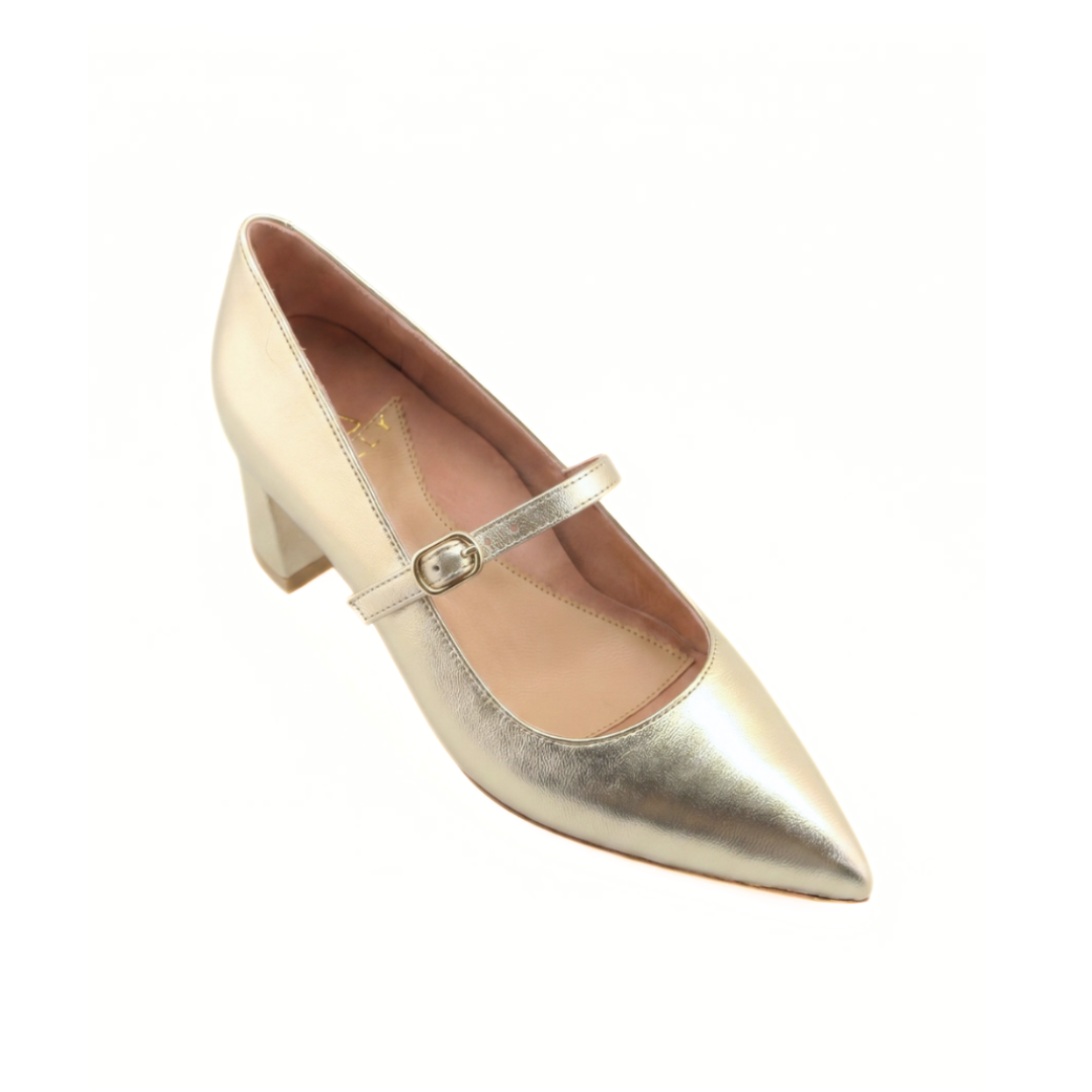 champagne gold dress shoes Timesize Women's Champagne Color Sandals, New Low-Heel Light Gold Summer Sandals, High-Heeled Work/Formal/Wedding Dress Shoes, Office Shoes
