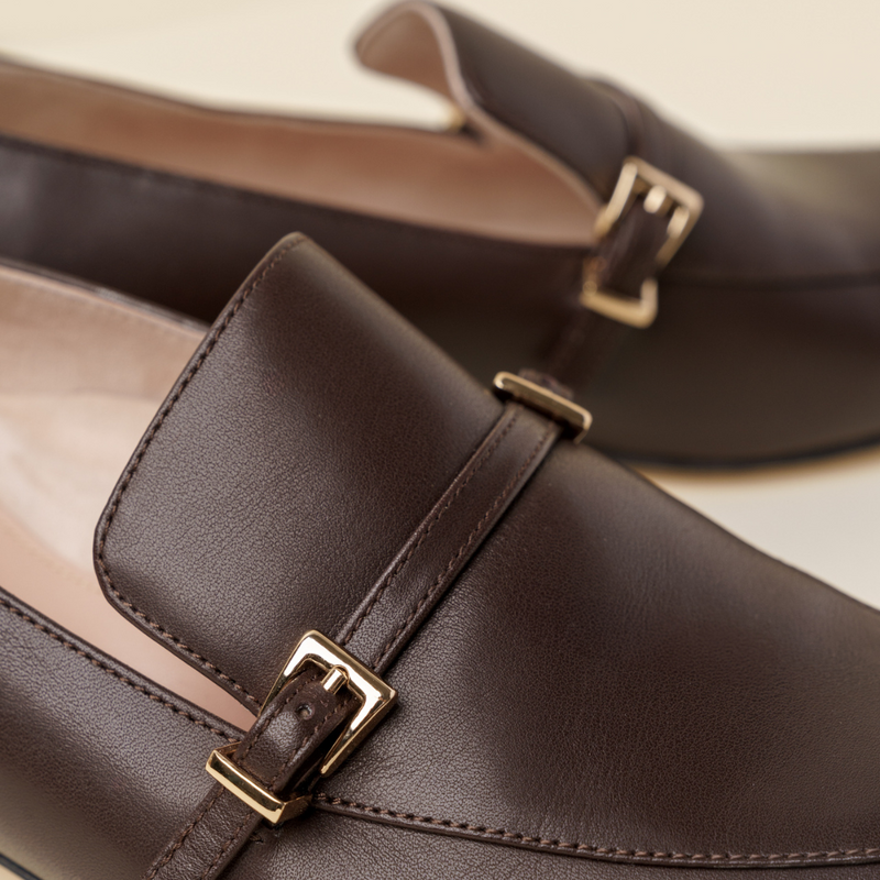 [SAMPLE] Chocolate Brown Calf Leather Loafer
