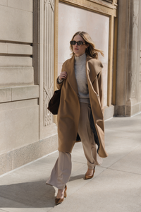 Moxie Mocha Suede Block Heel Pump