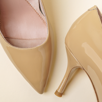 Desert Dune Patent Leather Classic Pump