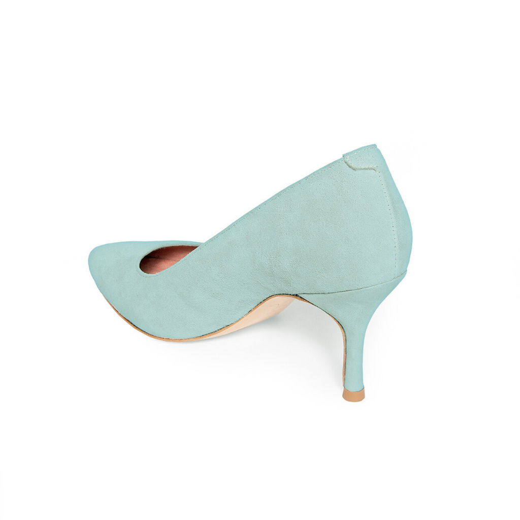 Blue Breeze Suede Classic Pump