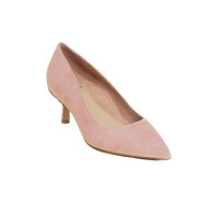 [SAMPLE] Blissful Blush Suede Kitten Heel