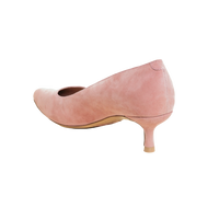 [SAMPLE] Blissful Blush Suede Kitten Heel