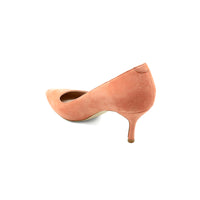 Peach Fuzz Suede Classic Pump