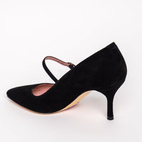 Fierce Leopard Haircalf Mary Jane Pump