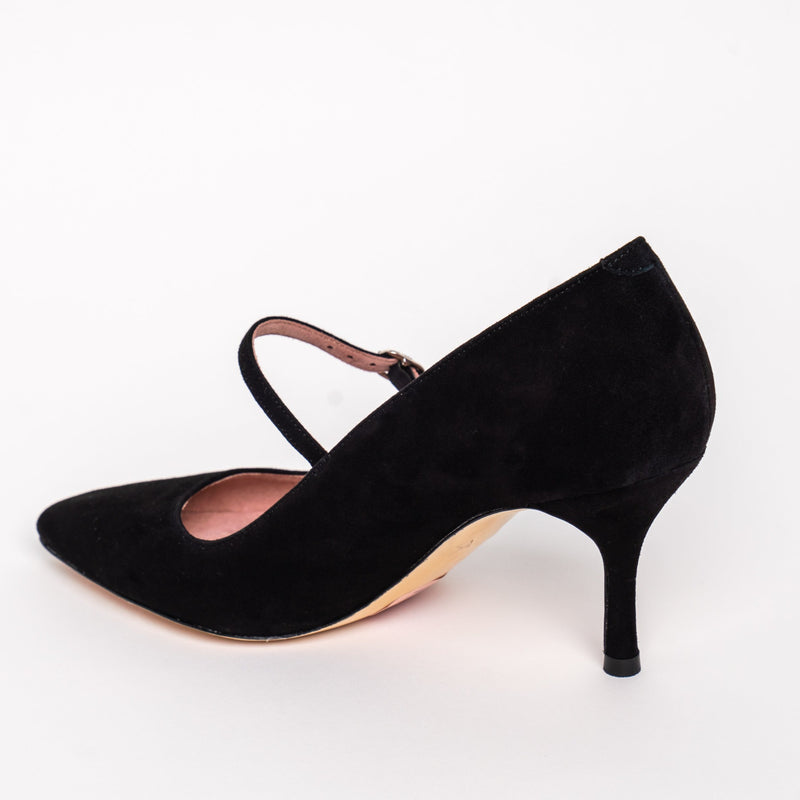 Fierce Leopard Haircalf Mary Jane Pump