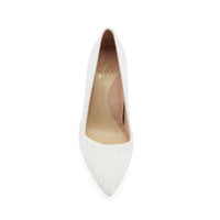 [SAMPLE] Lady Lace / White Leather Combo Pump