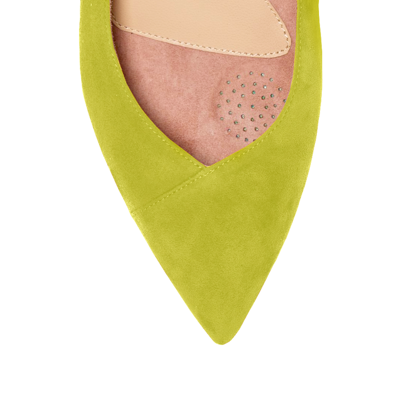 [Archive] Lively Lime Suede Flat