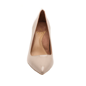 Tender Taupe Patent Leather Pump
