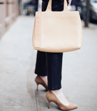 Tenacious Tan Suede Pump - Comfortable Heels - Ally Shoes