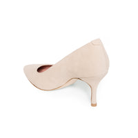 Prowess Pearl Suede Pump - Comfortable Heels - Ally Shoes