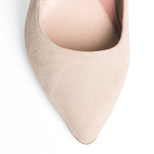 Prowess Pearl Suede Lower Block Heel