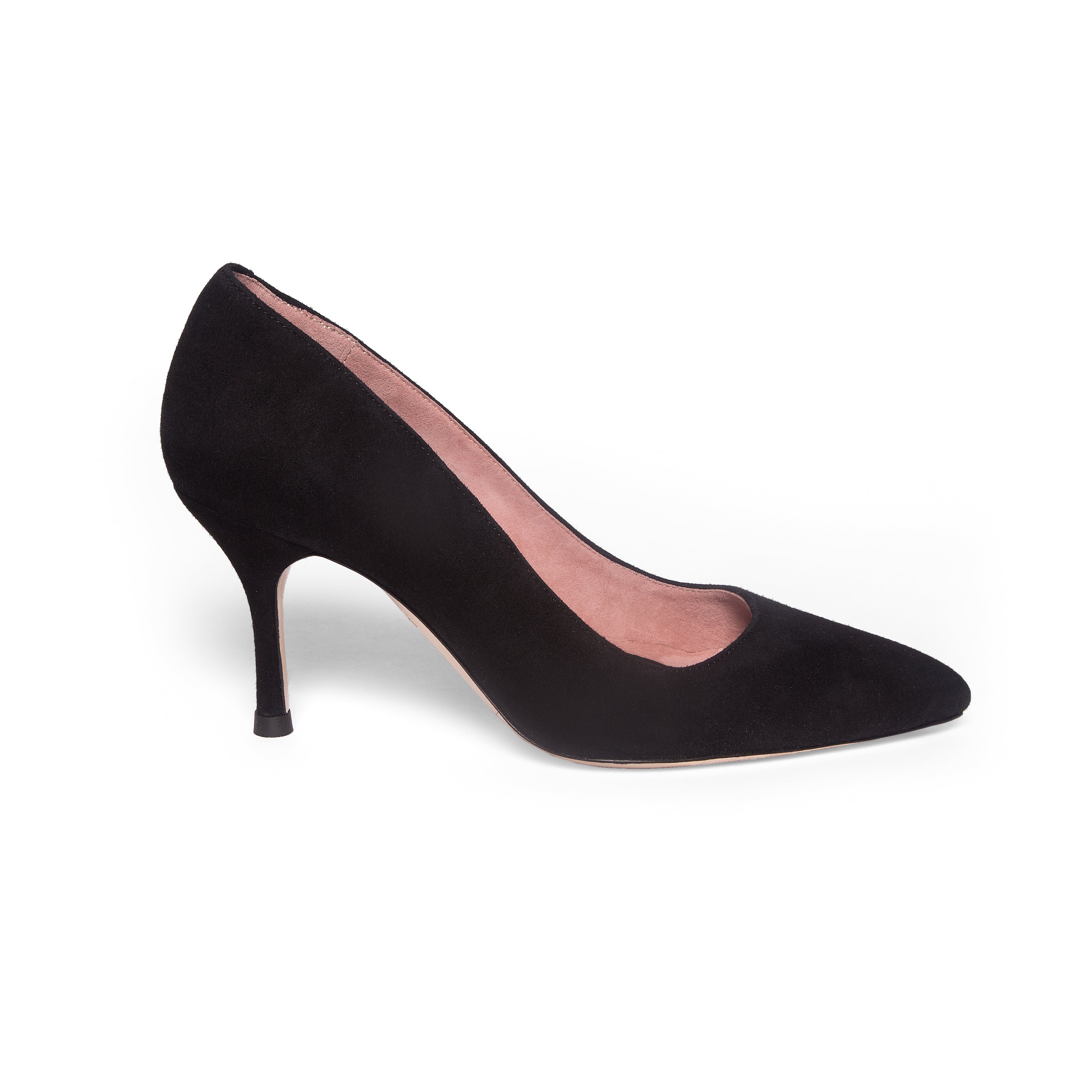 Black Suede Pump – Ally Shoes display picture 1