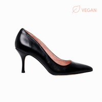 [SAMPLE] Vegan Black Leather Pump