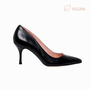 [SAMPLE] Vegan Black Leather Pump