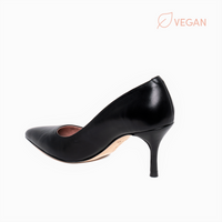 [SAMPLE] Vegan Black Leather Pump
