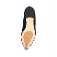 Noble Navy Suede / Good Night Navy Leather Flat - Comfortable Flats - Ally Shoes