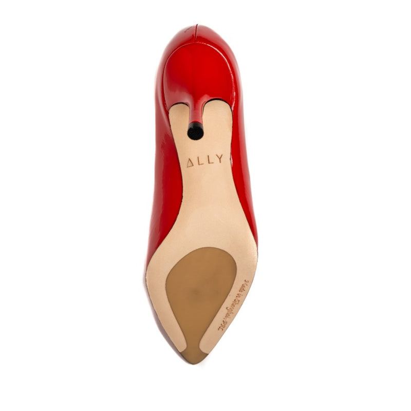 [SAMPLE] Red Patent Leather Pump