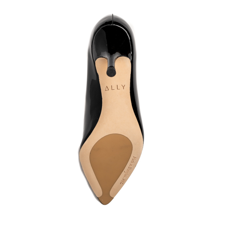 [SAMPLE] Black Patent Leather Pump