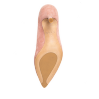 Blissful Blush Suede Pump
