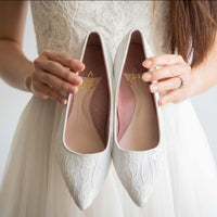 Lady Lace Pump - Comfortable Heels - Ally Shoes