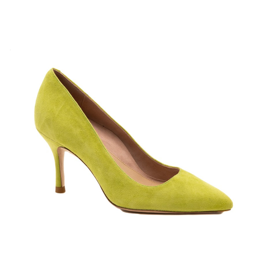 [Archive - Final Sale] Lively Lime Suede Pump