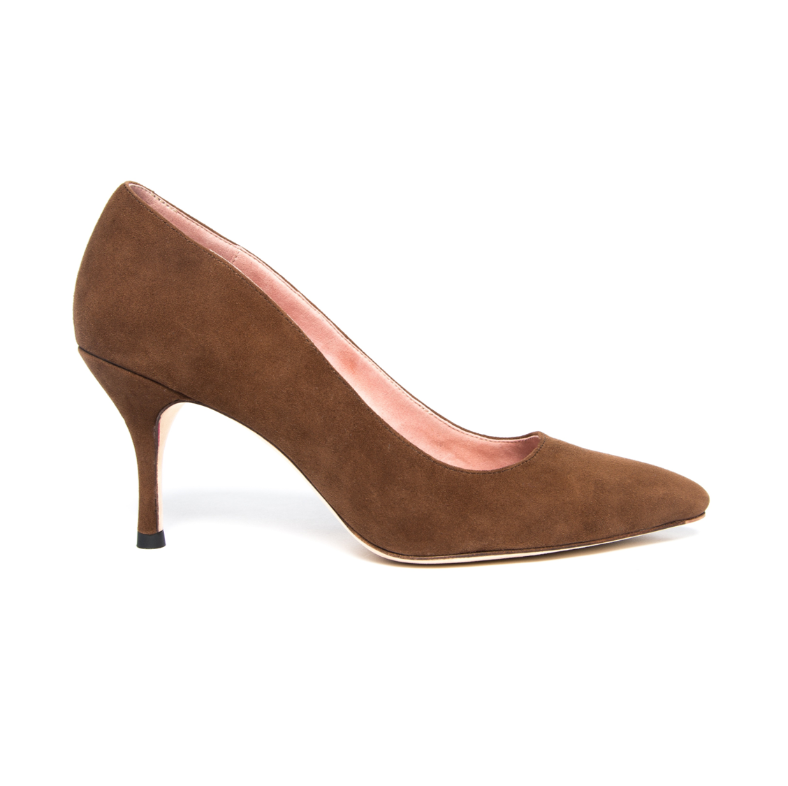Moxie Mocha Suede Pump