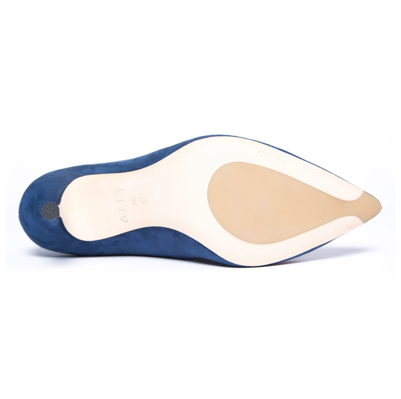 [SAMPLE] Noble Navy Suede Pump