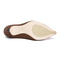 Moxie Mocha Suede Kitten Heel