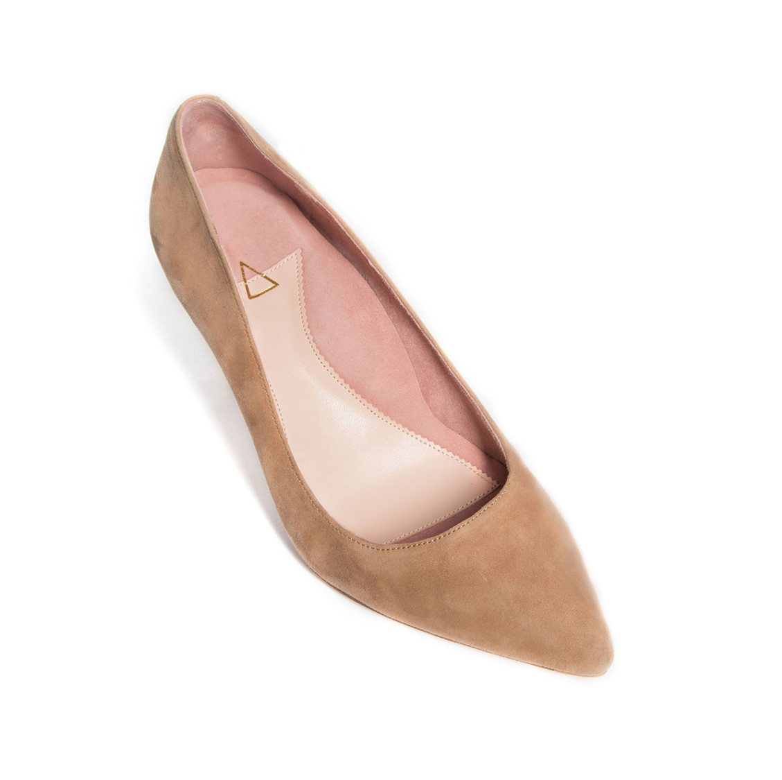 Tenacious Tan Suede Pump EU 38 US 7.5 Narrow A