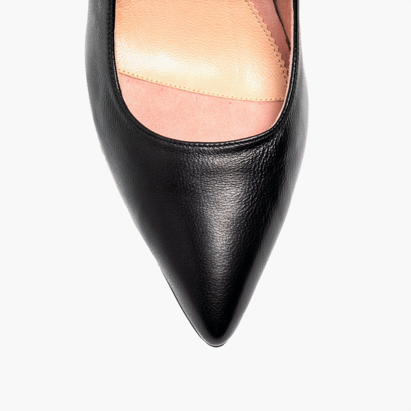 Louis Feraud Leather Pumps - Black Pumps, Shoes - WLOFE21890